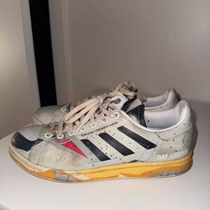 Limited Raf Simons White and Black Sneakers